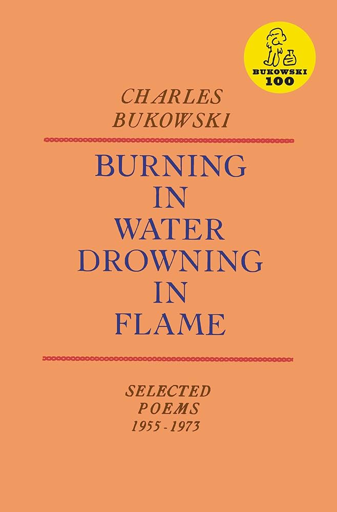 book cover for Burning in the water drowning in the flame