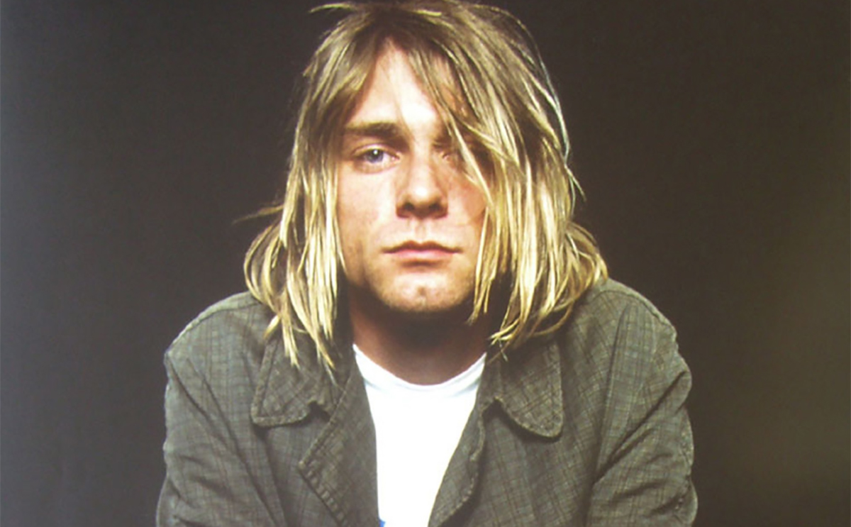 a photo of kurt cobain