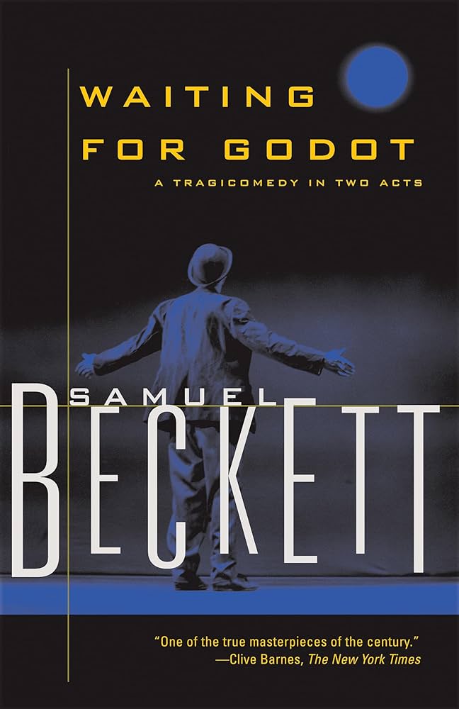 book cover for waiting for godot